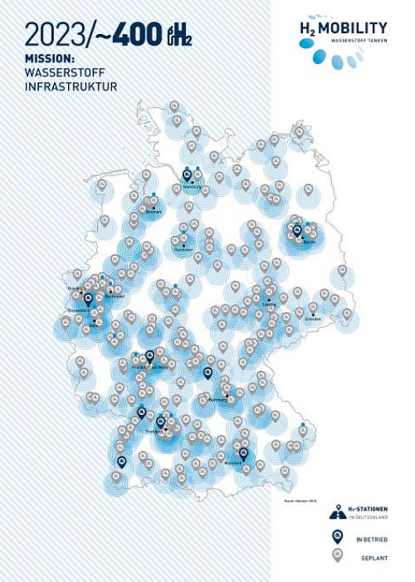 H2 MOBILITY Deutschland: Ausbau der Wasserstoff-Tankstellen in Deutschland – Automotive ...