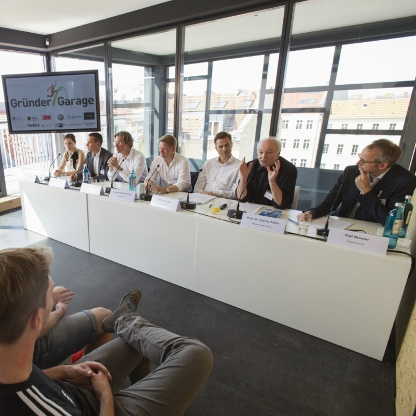 Neue Start-Up-Initiative: Gründer-Garage für neue Geschäftsideen